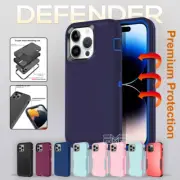 For iPhone 15 16 14 13 12 11 Pro Max Plus XR SE Case Heavy Duty Shockproof Cover
