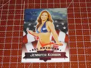 2015 Benchwarmer JENNIFER KORBIN All American #25 Pink Foil/25 LINGERIE Playboy