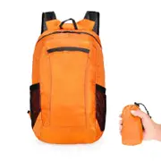 Nevenka 16L Ultra Lightweight Water Resistant Backpack for Hiking-Orange