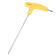 6mm Metric Long Arm T-Handle Hex Wrench Chrome Finish