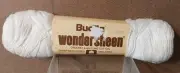 Bucilla Wondersheen 1 Skein 100% Cotton 400 Yrds White