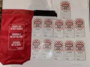 Master Lock Lockout Tags - Do Not Operate Safety Tag 11 Pack Laminated Bonus Bag