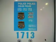 Philadelphia Pennsylvania Police Car Decals Old School 1:64 two for one Nice