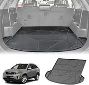 X-CAR Boot Liner for Kia Sorento 2009-2014 Luggage Tray Cargo Mat Trunk Cover Heavy Duty Interior Accessories