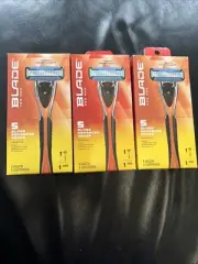 Blade For Men 5 Blade Advanced Razor- NIP- Compare To Gillette Fusion5-