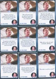Star Trek The Next Generation A&I card 36 Dr. Paul Stubbs with ALL 9 Variations