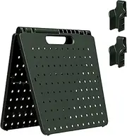 Daiwa HG-1-DG Hinxge Camping Outdoor Storage Box Dedicated Partition Board with Fixed Clip Deep Green Punching Board Specification