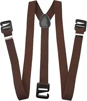 [Generic] Suspenders for Men | Clip on Suspenders for Men,Adjustable Strong Clips Y-Back Elastic Straps for Hiking Work