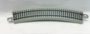 Bachmann 92124A HO Nickel Silver 18" Radius 30 Degree Curved EZ Track Section