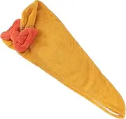 Baluue Supple Drying Head Wrap Thickened Coral Fleece Hair Turban for Quick Drying Lightweight Bath Hair Wrapping Hat Portable Towel for Home Travel and Spa Use