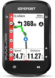 iGPSPORT BSC200S GPS Bike Computer, Wireless Route Navigation 2.5'' Screen Bluetooth ANT+ Cycle Computer IPX7 Waterproof