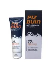 PIZ BUIN Mountain Sun Cream SPF 30, High UVA/UVB Protection, 50ml, For Sun, Cold