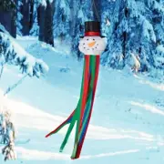 4 1/2 Foot Frosty The Snowman Christmas Garden Hanging Streamer Windsock