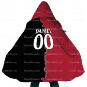 Personalized Hooded Cloak Coat, Custom Name Atlanta Football Team Cloak Coats