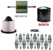 Tune Up Kit Filters Spark Plugs For FORD EXCURSION V10 6.8L 2000-2005