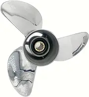 BARDOVEN Stainless Steel Propeller 35-60HP 13 Tooth 10-1/4x16 SS Prop for Honda Outboard Motor