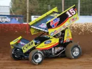 2022 WORLD OF OUTLAWS-PA. POSSE SPRINT CARS 24 4" X 6" PHOTOS IN HANDSOME ALBUM