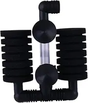 BESPORTBLE 1Pc Black Sponge Water Filter for Fish Tanks Rotatable Aquarium Filter Breeding Secondary Filtration Practical Pre Filtration Unit for Optimal Oxygenation