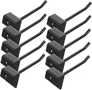 [Zerodeko] 32Pcs Metal Pegboard Hooks Tool Hooks for Organizing Garage Room Design for Stable Installation Space Saving Compatible