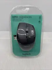 Logitech M705 MARATHON Wireless Wheel Mouse - 8-BUTTON VERSION - NEW&SEALED