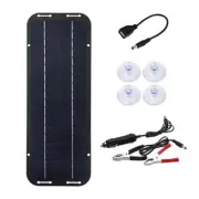 60W 12V Solar Panel Kit Outdoor Camping Battery Solar Plate with USB Car 9879