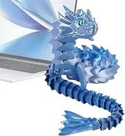 Printed Dragon Fidget Toys,Articulated Dragon Fidget Toys - Printed Flexible Dragon Fidget Toy for Friends Family Boys Girls