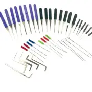 Locksmith Lock Pick Set Broken Key for Lock Extractor Tool Remove Hooks Professi