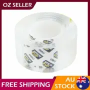 5x Deli Double-Side Mounting Tapes Super Transparent Removable Tape Gel Clear AU