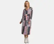 Elm Women's Linear Floral Dress - Floral Print