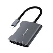 Mbeat Tough Link Usb C Dual 4K Hdmi Adapter Space Grey Monitor/Av Cables & Adapters