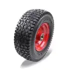 Pneumatic Wheelbarrow Wheel 13" 6.00-6 Cart Wagon Trolley Barrow Spare 25mm Bore