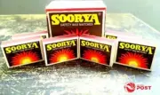 FIRE Safety Match Sticks Soorya Safety Wax Matches 45 sticks BBQ TOOL CAMPING