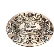 [Generic] Bottle Holder with Belt Buckle, Retro Beer Cup Belt Tray Buckle, Hands-Free Drink Can Holder, Portable, Vintage Beer Halter, Bottle Holder