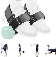 Original Dumbbell Foot Attachment, Tibialis Trainer, Adjustable Ankle Weights, Ankle Straps for Weight Lifting, Leg Workouts at Home for Hip, Shin Splint, Hamstring Curls, Leg extensions, Kettlebell