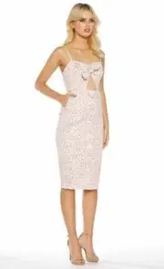 PASDUCHAS - FOXY BUTTON MIDI DRESS