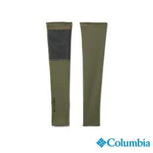 【Columbia 哥倫比亞 官方旗艦】男女款-Freezer ZeroUPF50涼感快排袖套-軍綠(UCU11000AG)