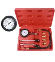 BETOOLL HW0130 Petrol Engine Cylinder Compression Tester Kit Auto Tool Gauge 8pc