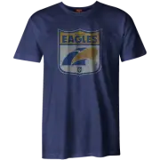 AFL Heritage Retro Tee Shirt - West Coast Eagles - Generous Sizes -