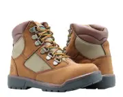 Timberland 6-Inch Field Boot Sundance Nubuck Youth Little Kids Boots 44796