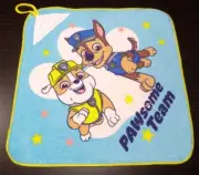 Paw Patrol Chase and Rubble Wash Cloth, Face Washer 27x27cm Cotton (New)