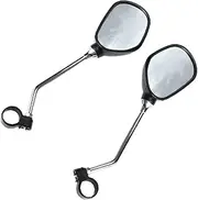 Kisangel Handlebar Rearview Mirror 2 Pack Mountain Road High Definition Easy Installation