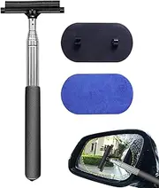 Small Window Squeegee | Multifunctional Car Window Wiper Extendable Squeegee | Efficient Mirrors Cleaner Tool Wiper Cleaning Tool for Car Window Rearview Mirrors