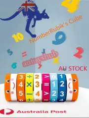 Number Rubik's Cube Pyramid Brain Teaser Puzzle Cube Educational Toys AU STOCK