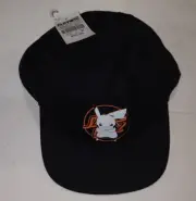 Pokemon Santa Cruz Pikachu Snapback Hat Black Cap NEW Mid Profile Skate 2024