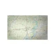 Betsy Drake 18 x 24 in. Logan Martin Lake AL Nautical Map Door Mat