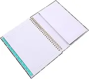 Ipetboom Aesthetic Spiral Notebooks Monthly Planner Notebook Weekly Daily Schedules for Student Teacher and Office Use