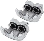 Disc Brake Caliper Assembly Without Bracket Compatible with Dodge M300 1973-1974, M350 1974, R300 1974, RM300 1973-1974, with Dual Piston Caliper 2PC-Set
