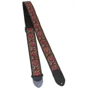 Peavey 2 Jacquard Strap Red/Tan Guitar