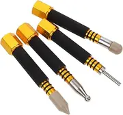 WEKADRIN 4Pcs Tap Down Pen Dent Removal Tool for Automotive Body Repair DIY for Dings and Hail Damage Durable and Easy to Use Dent Fixing Tools