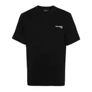 [Axel Arigato] Axel Arigato Logo-print Cotton T-shirt L BLACK
